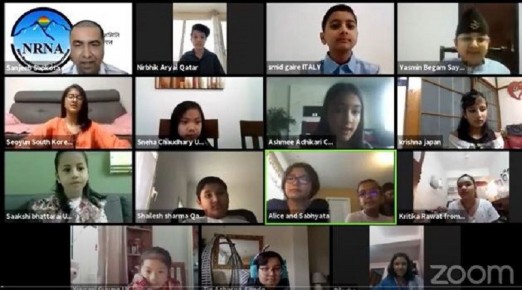 २० देशका नेपाली बालबालिकाले साटासाट गरे कोरोना कहरको अनुभव