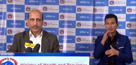 थप ५५४ जनामा सङ्क्रमण पुष्टि, संक्रमितको संख्या १२३०९