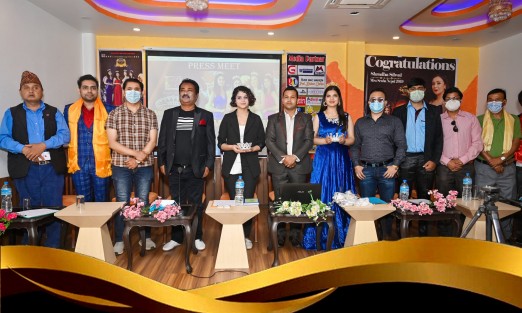 लोकप्रिय फेसन  डिजाइनर प्रेम देवको डिजाइनमा मिस ग्रान्ड नेपाल २०२१ का  पाँच मिस छनोट हुने 