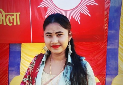  १९ वर्षमै एमालेको वडा सचिव भइन् झरना चौधरी