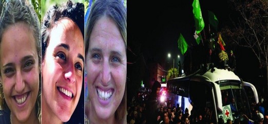  Israel releases 90 Palestinian prisoners in exchange for three hostages