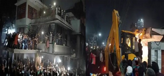 Violence erupts again in Bangladesh ahead of Hasina's supporters' protest, her father's house vandalized and set on fire