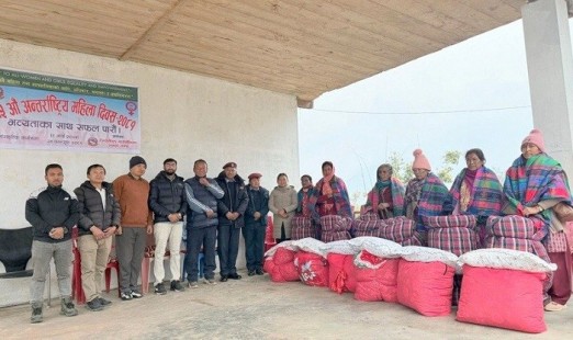 टेम्केमैयुङका एकल, दलित तथा श्रमिक महिला सम्मानित