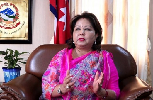 परराष्ट्रमन्त्री डा.राणा भारत प्रस्थान