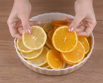Lemon and orange are the secret to escape the heat