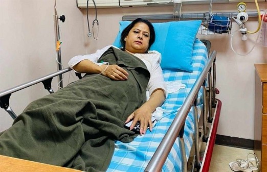 नाउपा अध्यक्ष रञ्जिता श्रेष्ठ अस्पताल भर्ना