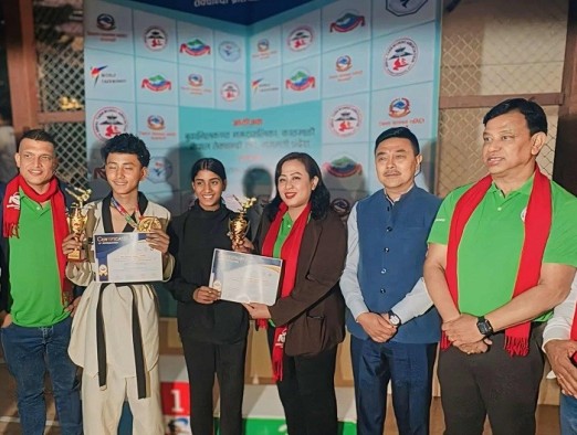 खुला तेक्वान्दो लिग : सुमन र सम्पदा उत्कृष्ट खेलाडी