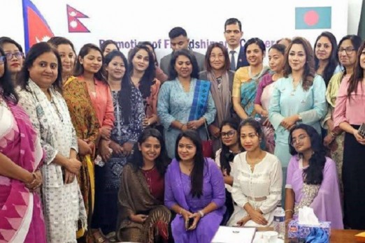 Interactive program between women journalists from Nepal and Bangladesh concluded