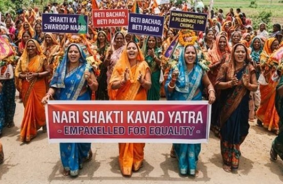 महिला सशक्तीकरणका लागि विशेष कावड यात्राको सुरुवात