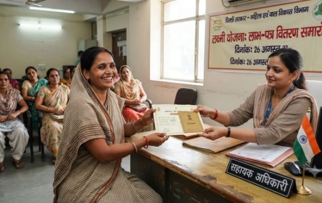  दिल्ली लक्ष्मी योजनाका लाभग्राही महिलाले अगस्ट २६ देखि लाभपत्र पाउने