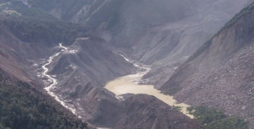 चीनमा ताल फुटेपछि रसुवामा जोखिम, उच्च सतर्कता अपनाउन आग्रह
