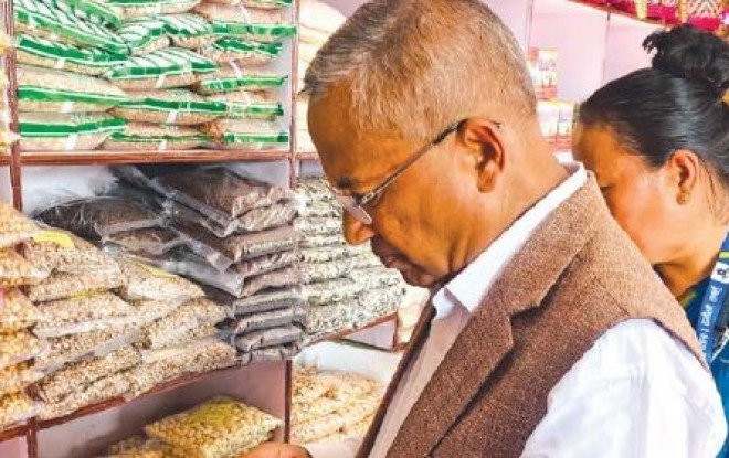 महिला उद्यमीका स्थानीय उत्पादनलाई बजार दिन तनहुँमा &lsquo;व्यास कोसेली घर&rsquo; सञ्चालन