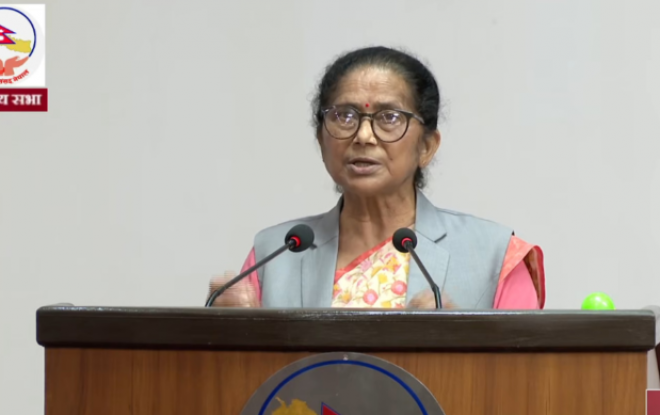 विपद्को पूर्वसूचना बेवास्ता गर्दा ठूलो क्षति भयो: राष्ट्रिय सभा सदस्य कमला पन्त