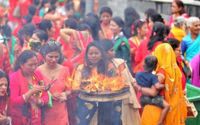 हरितालिका तीजको रौनक सुरु, आज दर खाने दिन