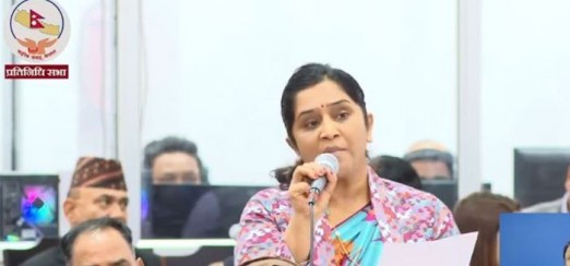 आईसीयूमा बिरामीको अन्तर्वार्ता लिएको विषयमा सांसद बास्कोटाको प्रश्न