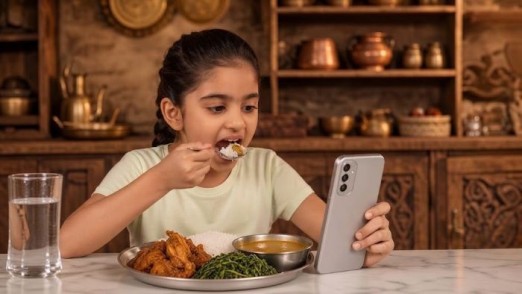 खाना खाँदा मोबाइलमै झुन्डिएको बच्चा कसरी छुटाउने ? अभिभावकले अपनाउनुपर्ने १० उपाय