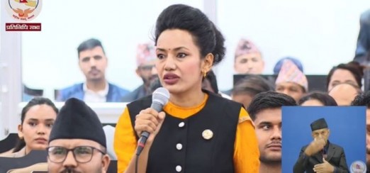 दसैँका नाममा पशुमाथि हुने हिंसा नियन्त्रण गर्न आशिका तामाङको माग