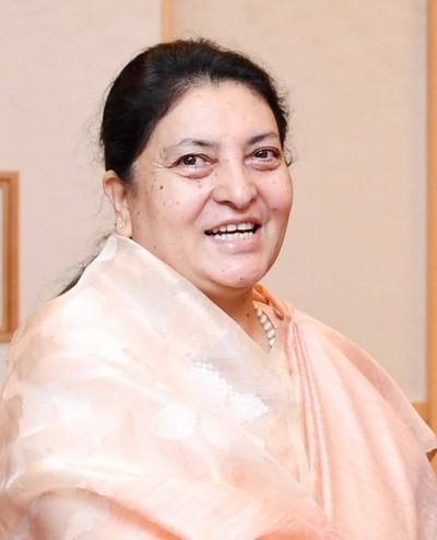 1652172635ThePresidentShriRamNathKovindmeetingthePresidentofNepalMs.BidyaDeviBhandariinTokyoJapanonOctober222019cropped.jpg